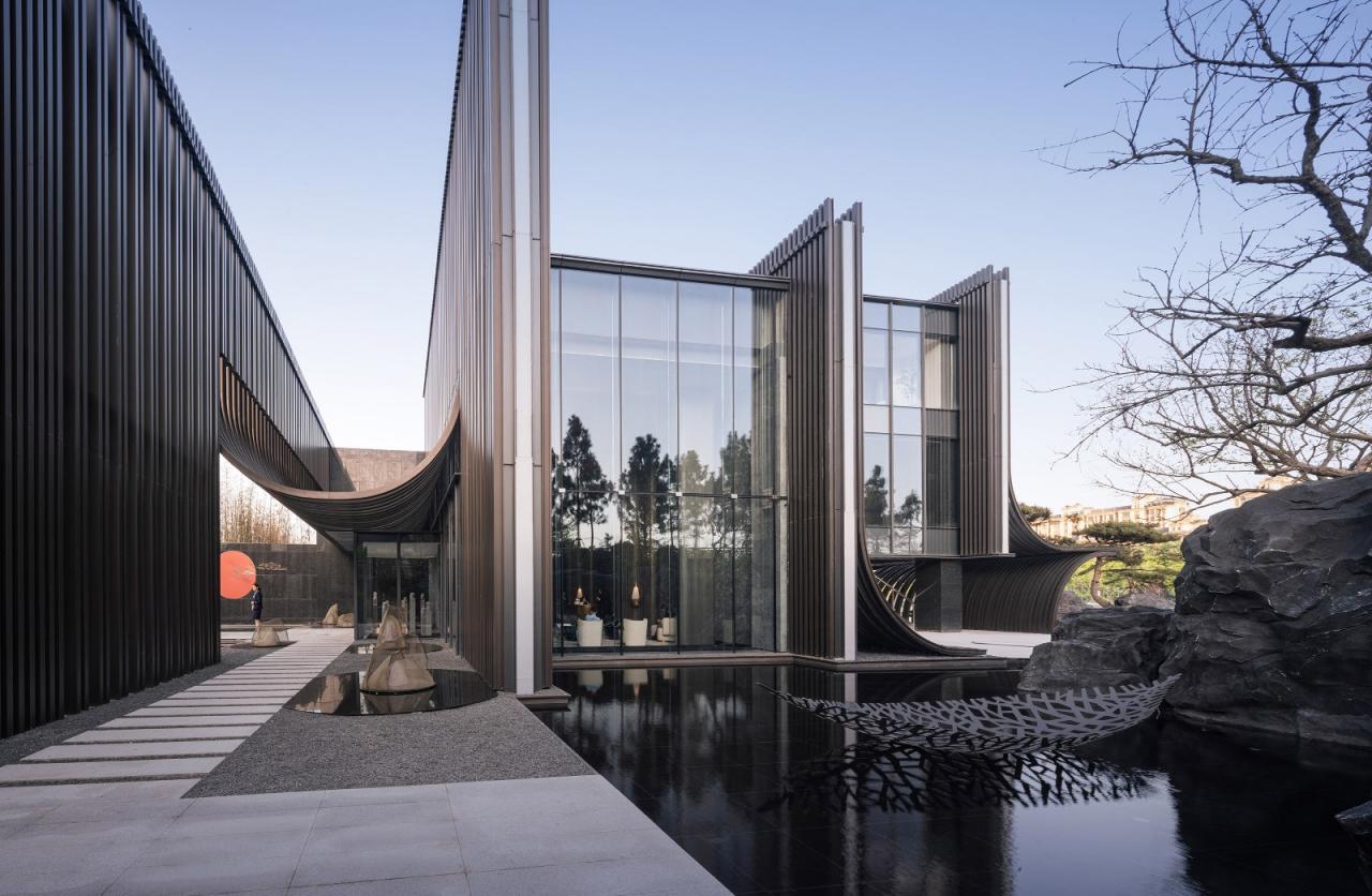 美的禹洲大河实景,扬州美的禹洲大河艺术馆