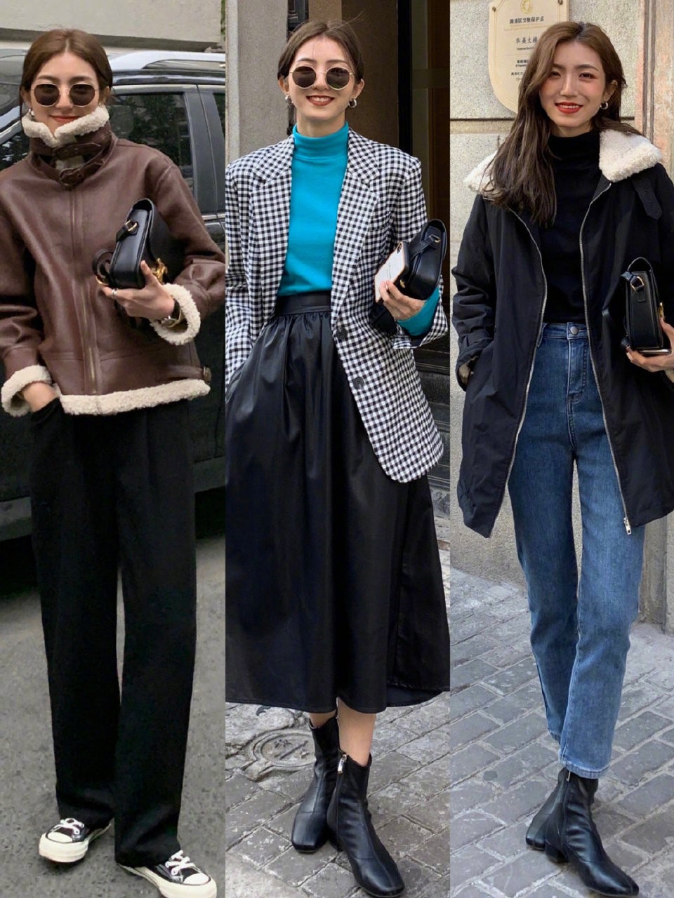 简约基础系秋装如何穿出时髦感,气质穿搭时尚简约秋装