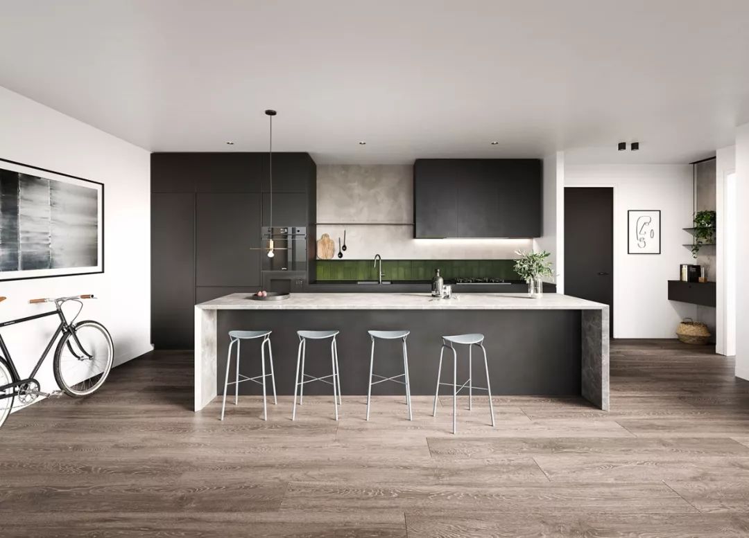 无把手橱柜好看吗,无把手橱柜柜门做法