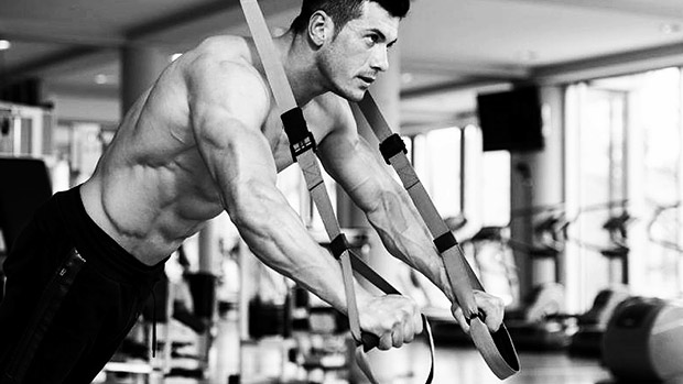 66个最佳的trx悬吊训练动作集锦,trx训练带练背