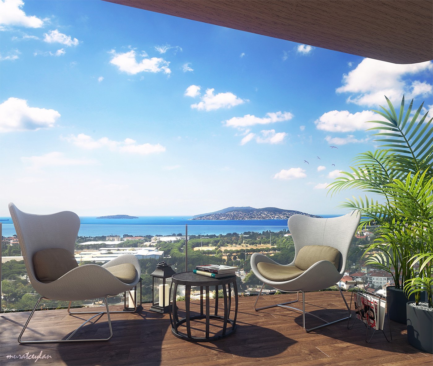 ins露台设计,法式复古风露台设计