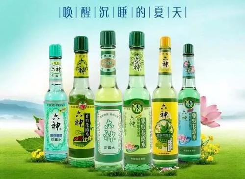 六神花露水外国名,国外六神花露水