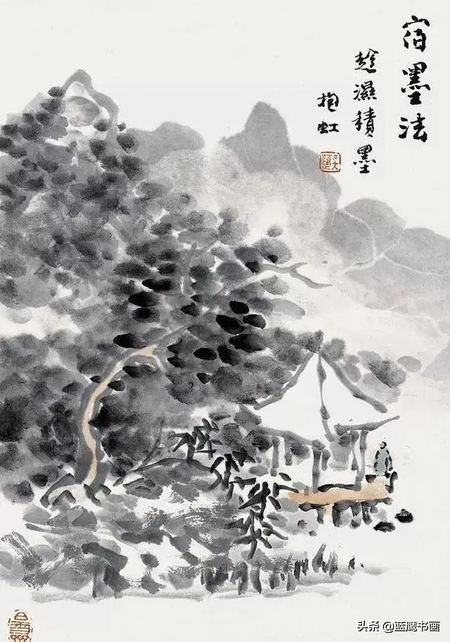 水墨是中国画的最高审美,讲解中国水墨画意境之美
