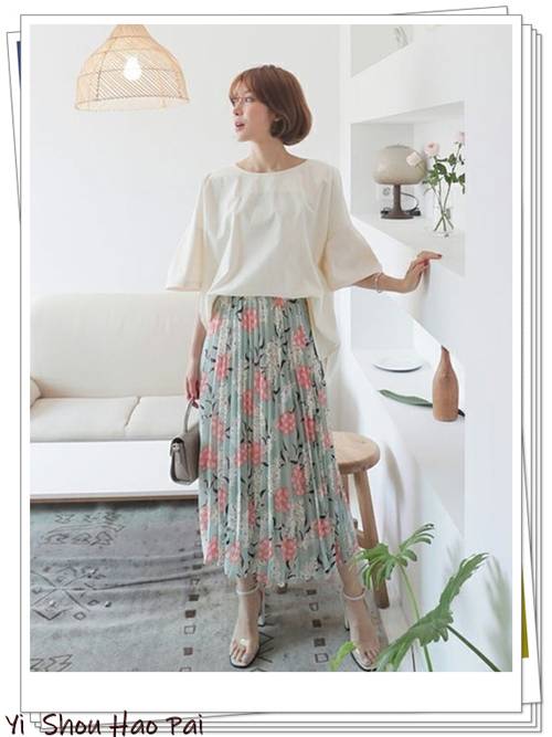 夏天流行的韩系穿搭可甜可撩,适合亚洲人的韩系穿搭