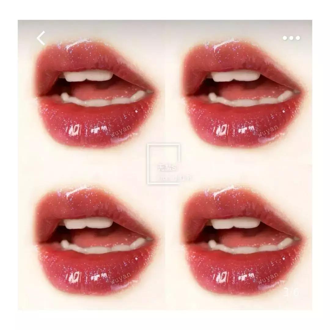 最简单的口红涂法无白胶,所有口红都适用的口红涂法