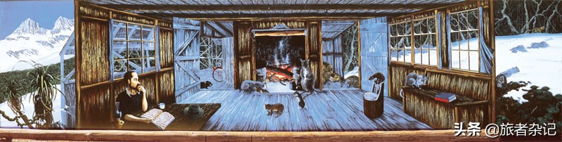 谢菲尔德壁画小镇图片,塔斯马尼亚壁画小镇谢菲尔德小镇