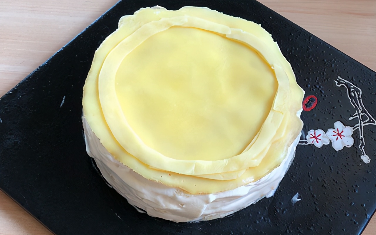 带桂花的甜品,桂花蛋糕甜品