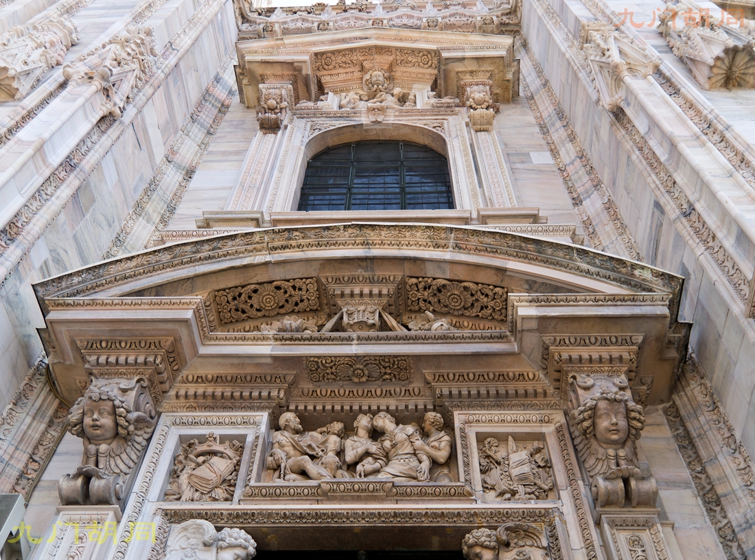 意大利旅游米兰大教堂,欧洲怀旧复古老片意大利