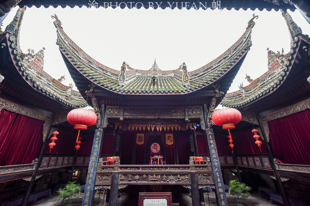 重庆湖广会馆古建筑群效果图绘制,重庆湖广会馆禹王宫大殿简介