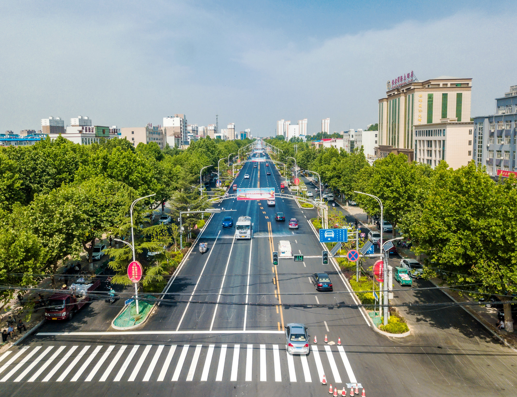 曲阳县城全景视频,曲阳县城高清地图