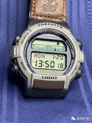 卡西欧forester森林人棕色,卡西欧casio森林人forester