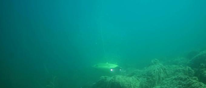 2001年抚仙湖水下古城真实视频,罕见的湖泊风光摄影