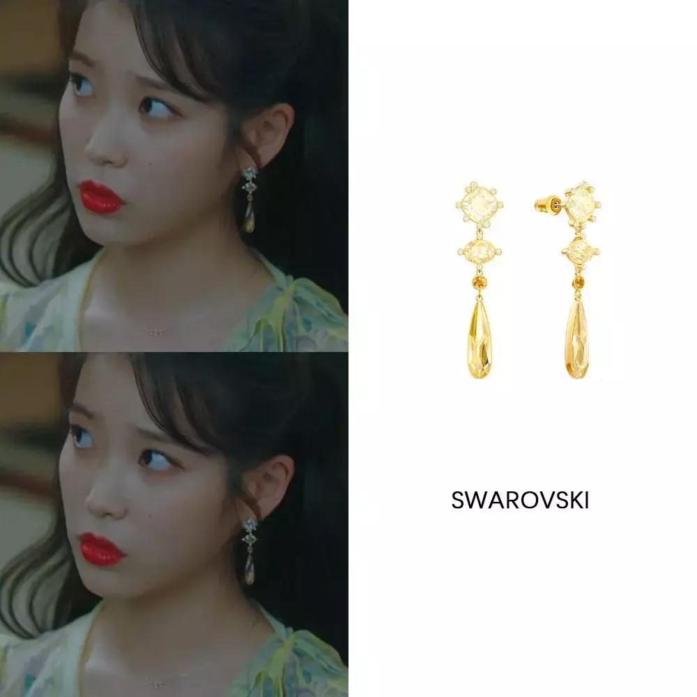 iu贵妇造型,iu纯白西装造型好美