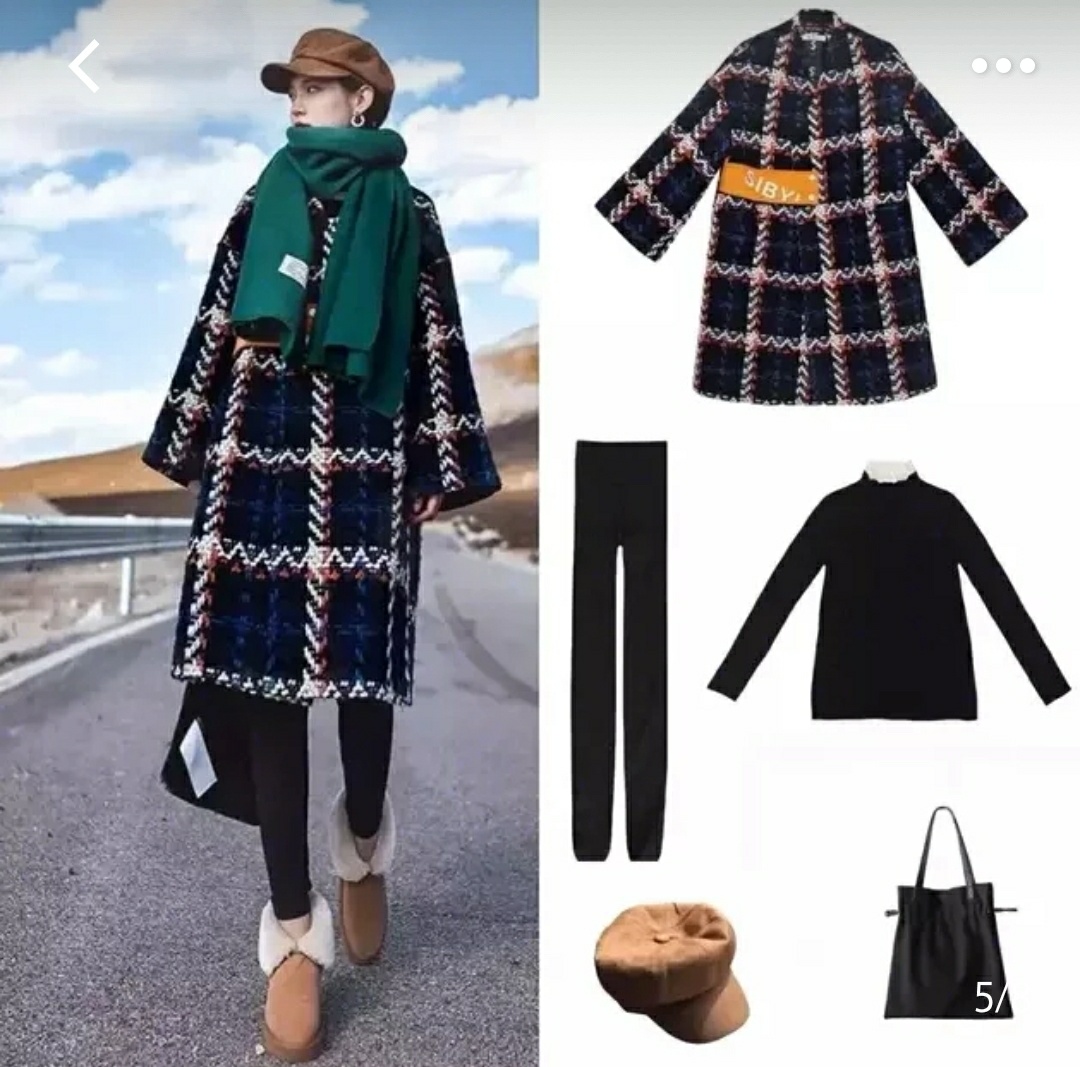 时尚大衣搭配！怎么穿怎么美~