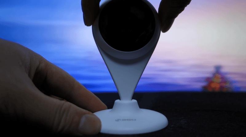 360智能摄像机小水滴ai版如何使用,居家智能摄像机