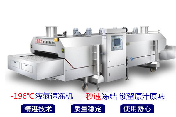液氮速冻海鲜,液氮速冻机冷冻速度快