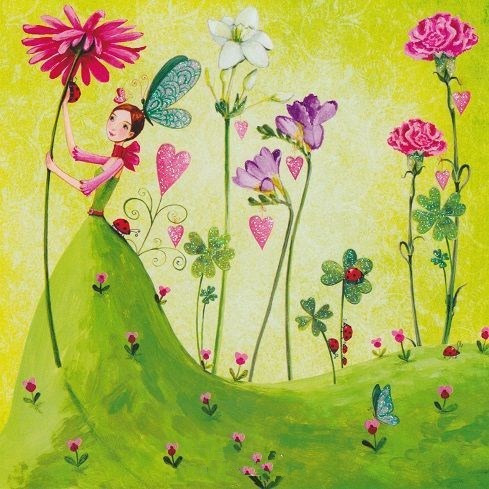 插画风手绘墙面,墙绘插画艺术