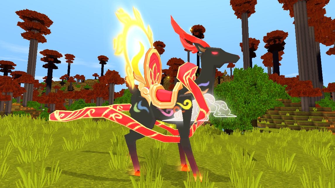 迷你世界新皮肤和新天鹅坐骑,迷你世界新坐骑红芒赤蛟三个形态