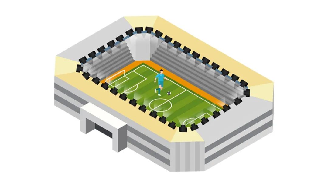 科技与体育的融合入场式,科技感与时俱进的视频