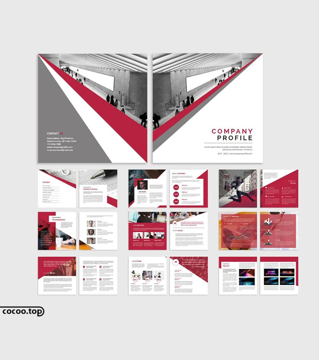 宣传册设计制作技巧,景观公司宣传册设计