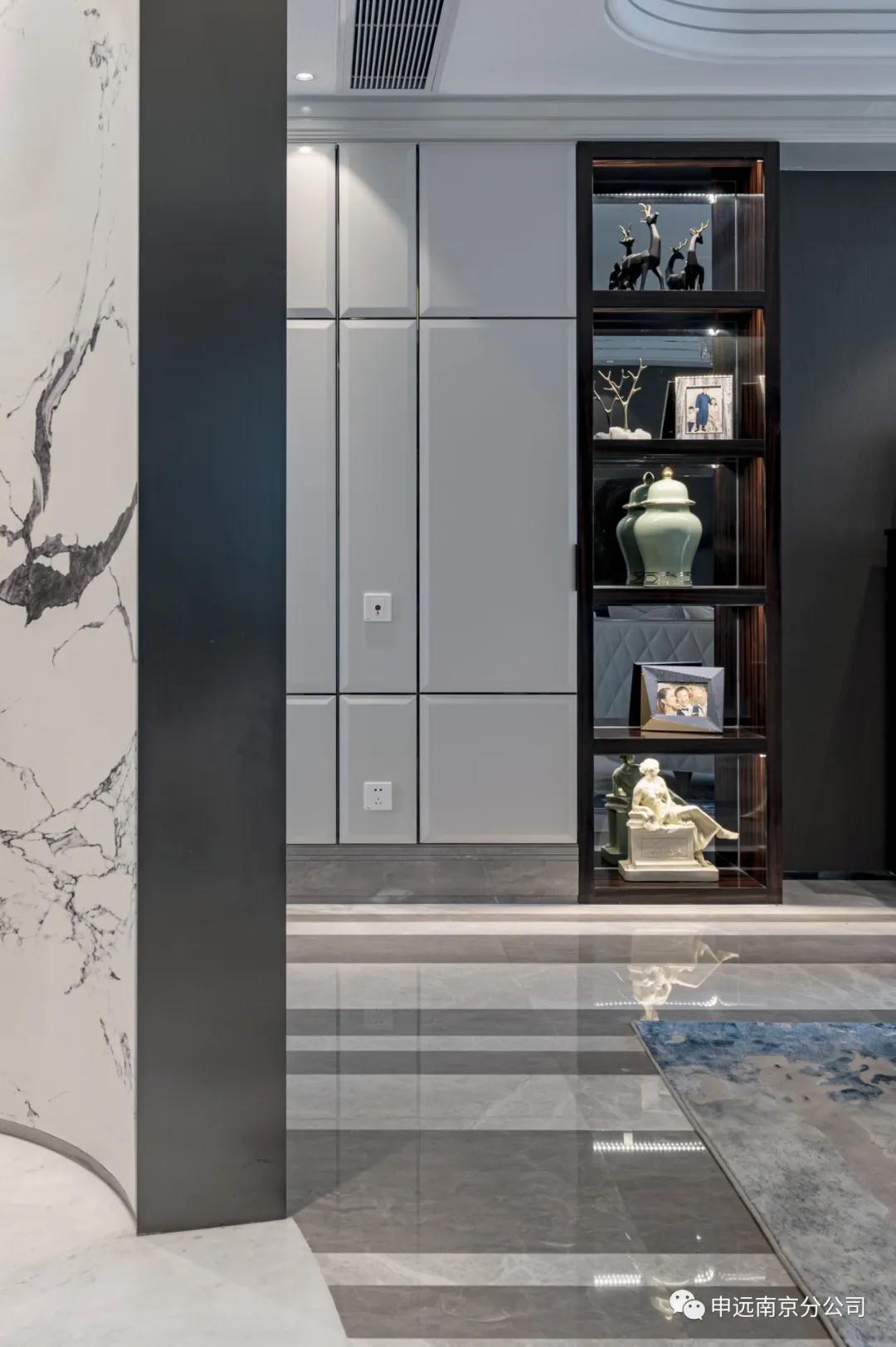 235大平层轻奢装修,230平现代轻奢大平层