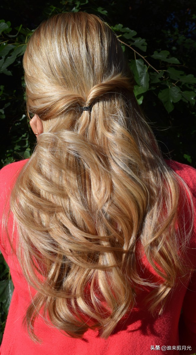 长发夏季如何扎出凉爽的发型,短发夏季清爽版扎发