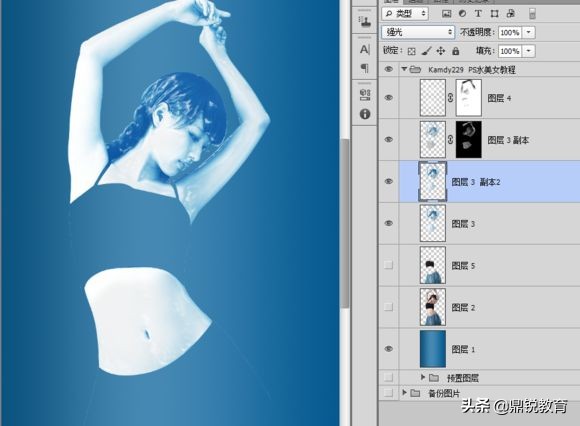 ps怎么做透明气泡人,ps怎么把人物做成水人