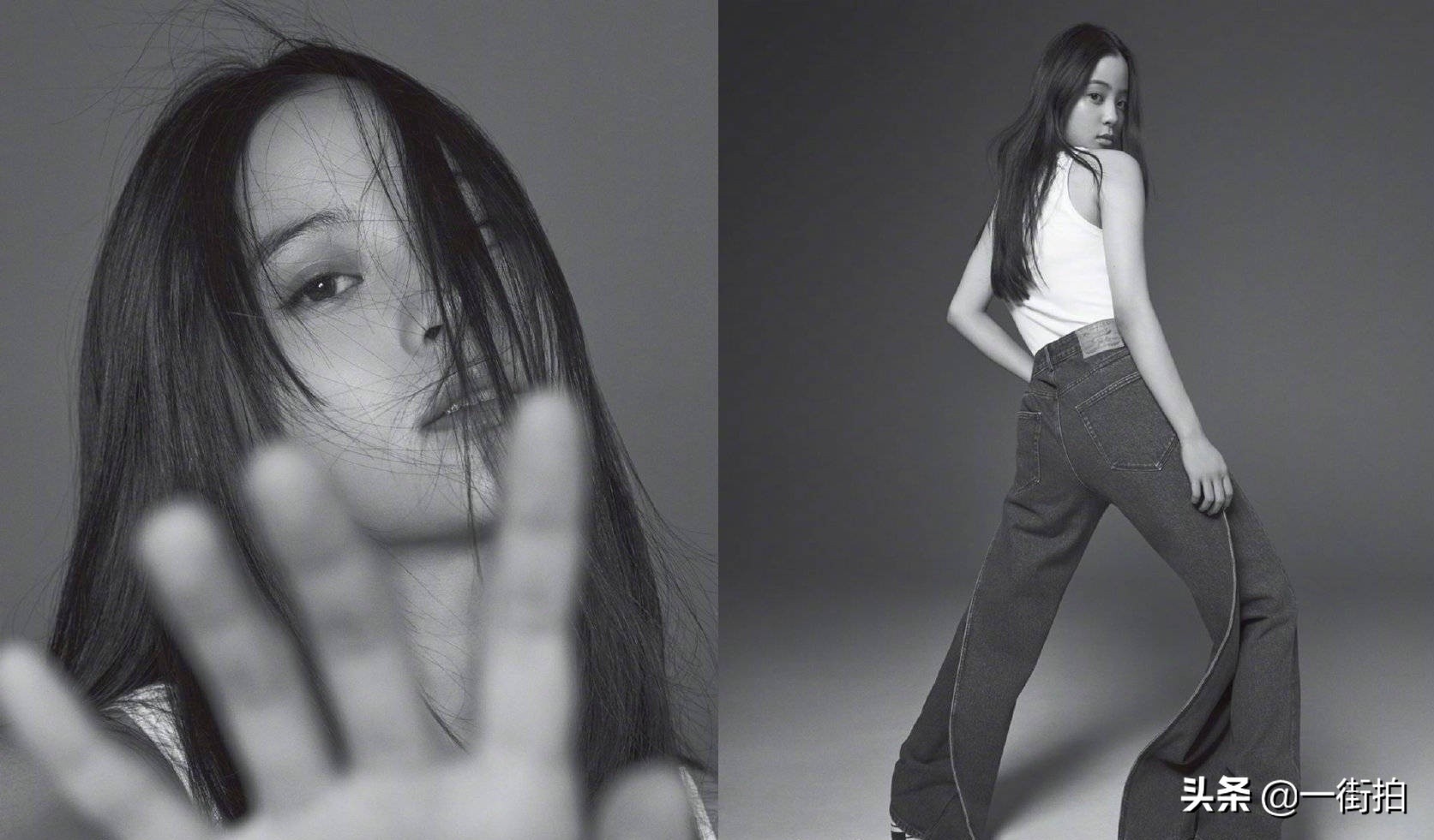 欧阳娜娜穿粉色针织衫温柔又美丽,欧阳娜娜淡黄色针织衫搭配裙子