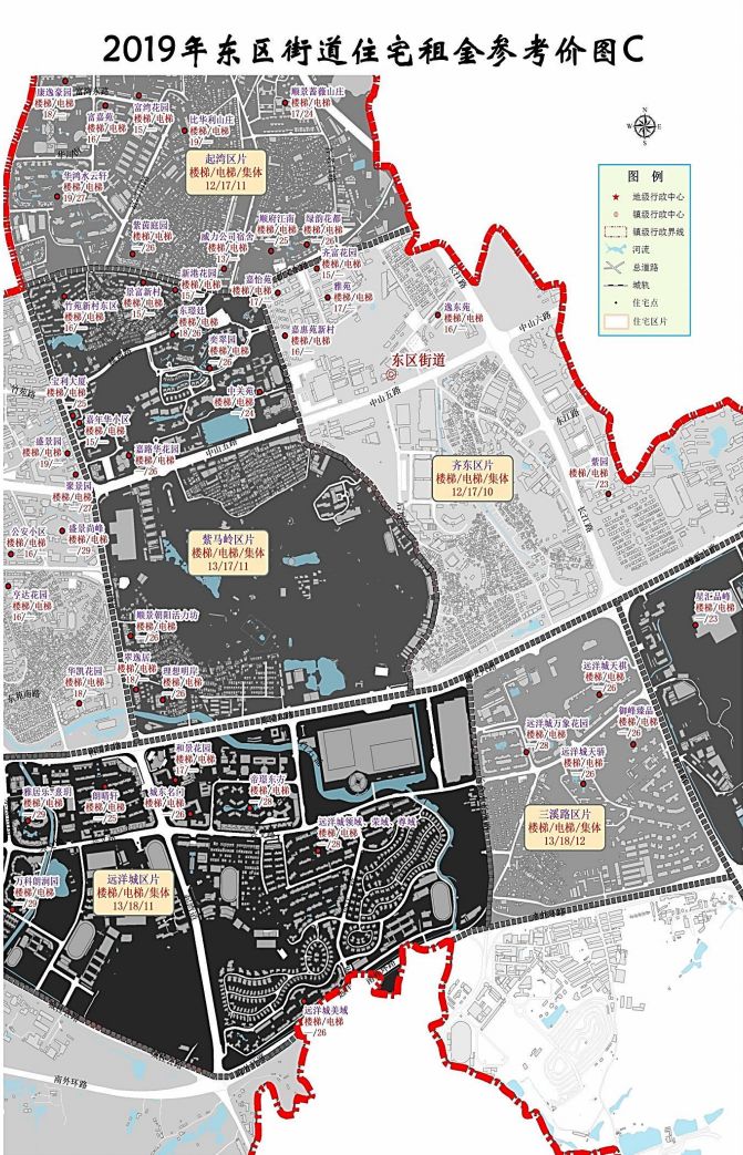 中山租房价格一览表最新,中山市中心城区租房价格