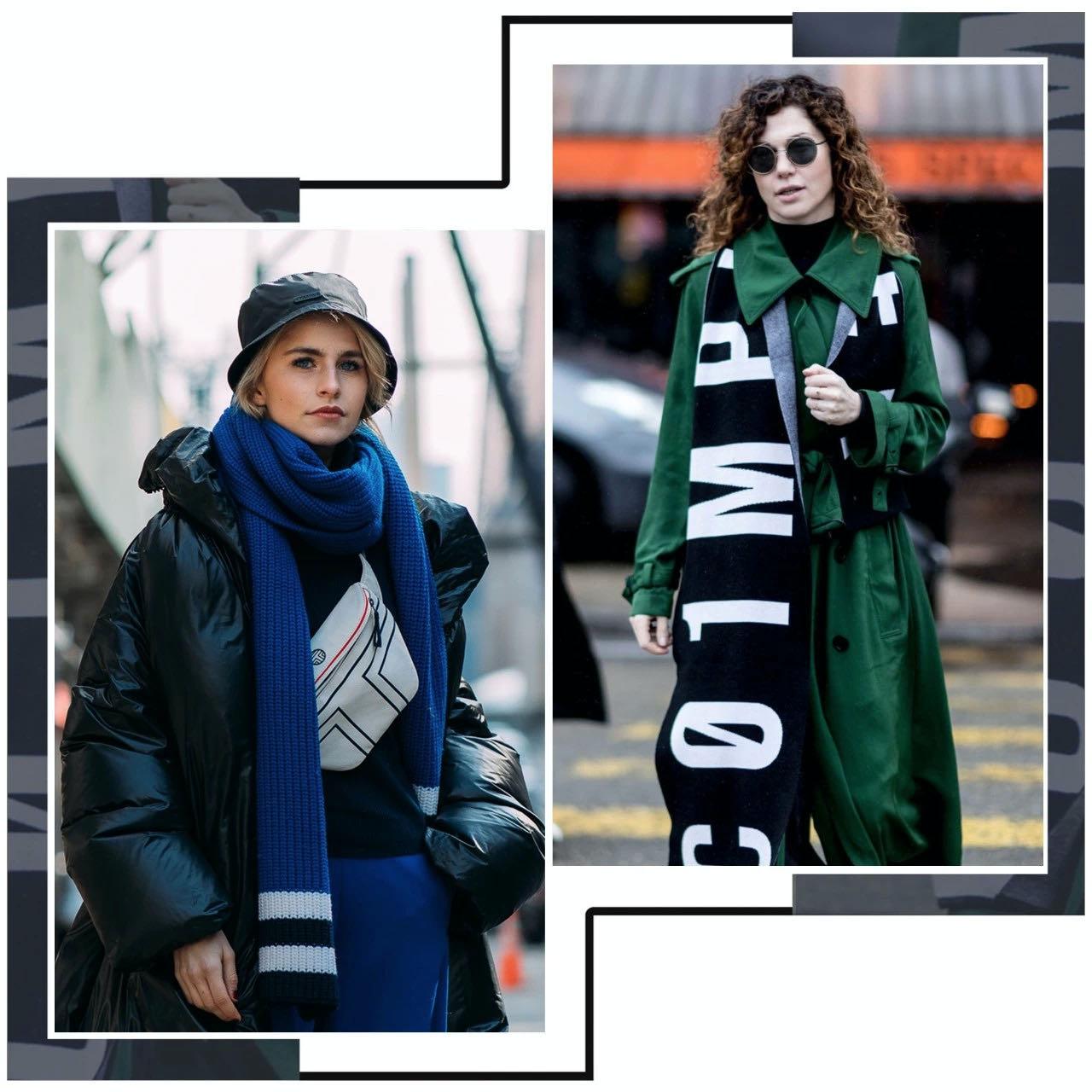 围巾怎么戴才好看？3大搭配法则5种时髦系法，一篇搞定所有问题