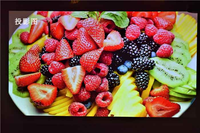 便携投影极米play超悦,极米play超悦版投影感觉有点歪