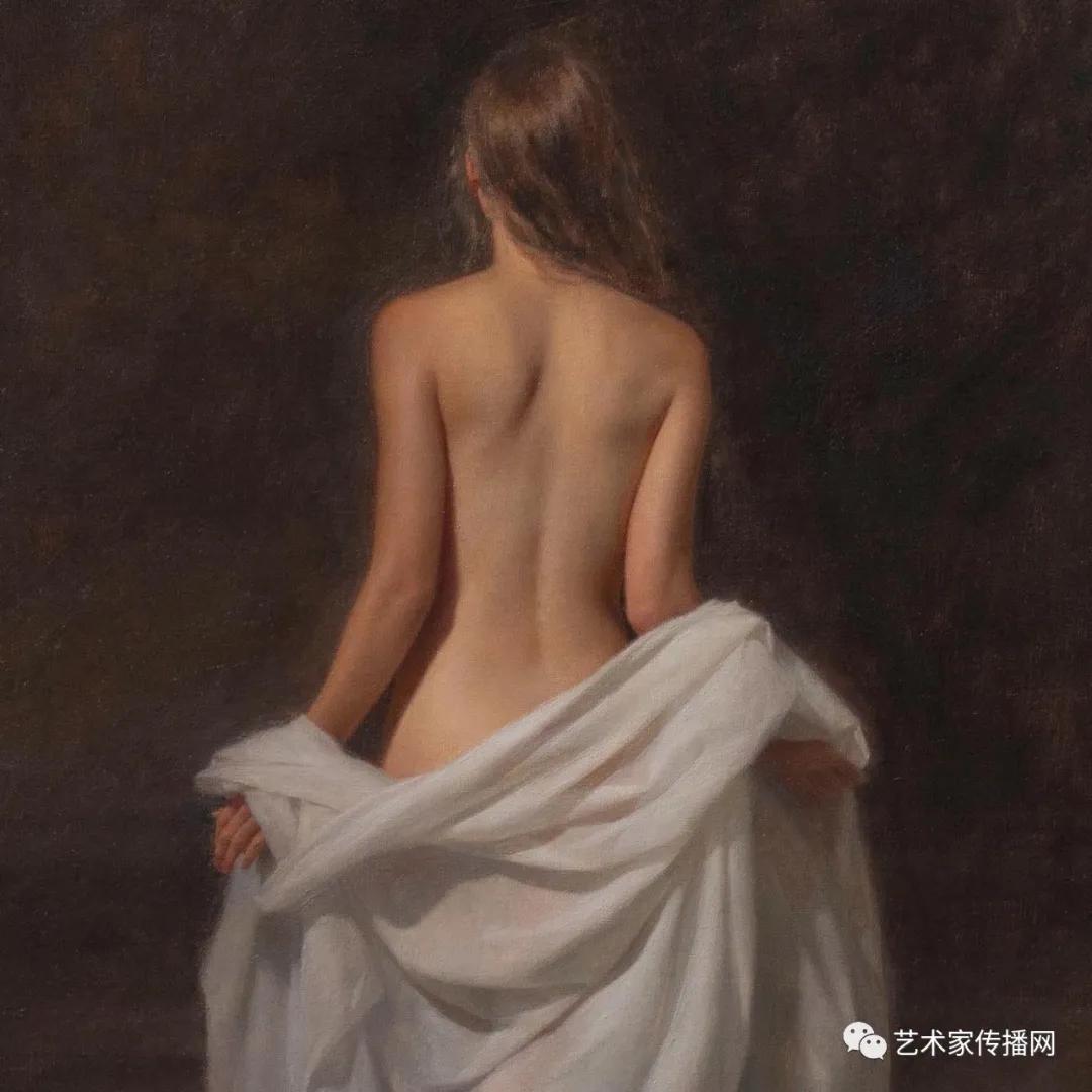 美国写实油画大师作品欣赏,写实油画中国女肖像脸部调色技巧