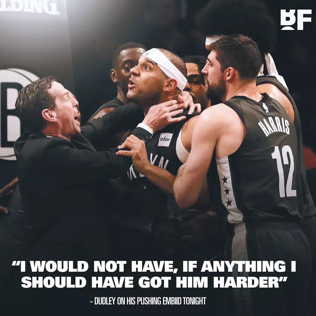 篮网和76人赛后采访,76人篮网冲突