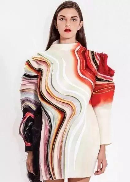 解构与重组设计图片,拼贴服装设计灵感