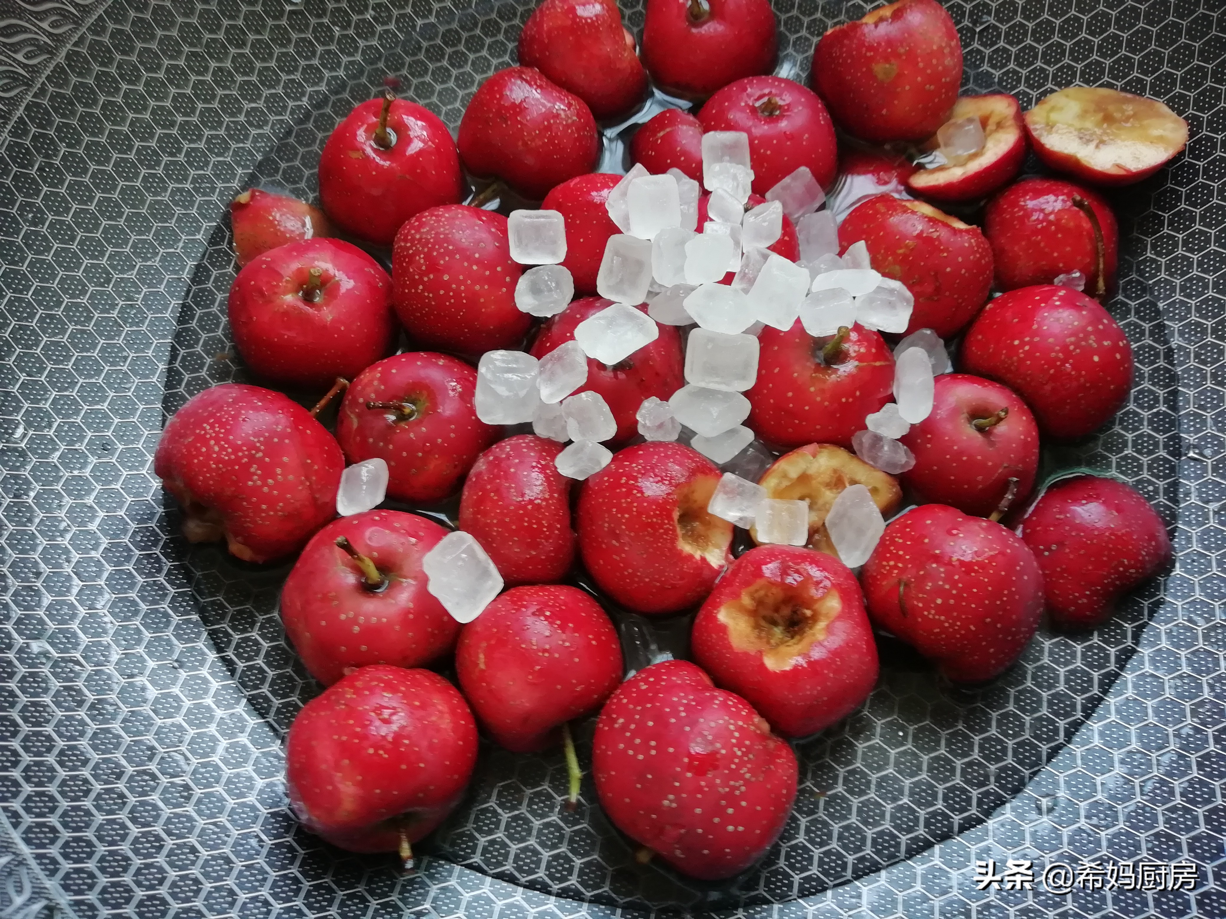 不加柠檬怎么做果酱,不带糖的山楂糕怎么做