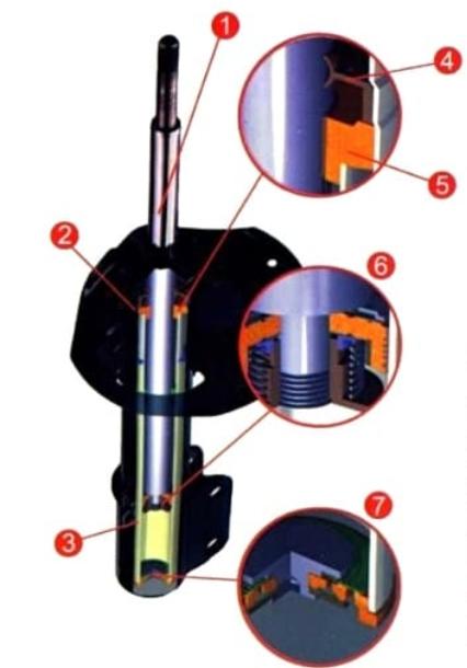 悬挂太硬了改舒适的减震器,天籁前悬挂减震器改装
