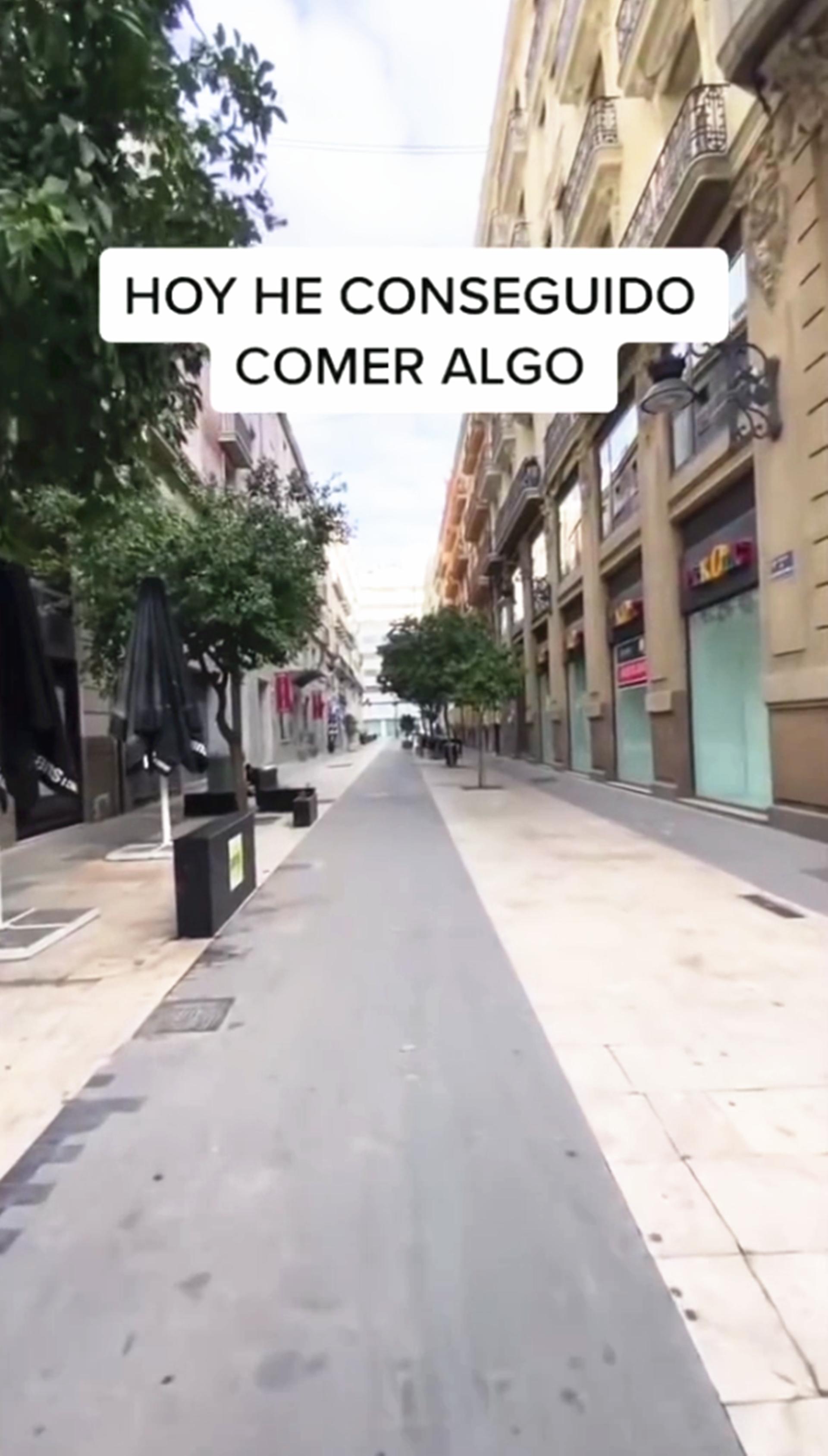 西班牙男子穿越事件,人类灭绝前影像