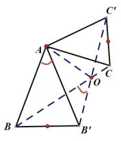 韩春成讲数学全等三角形手拉手,手拉手模型证明三角形全等口诀