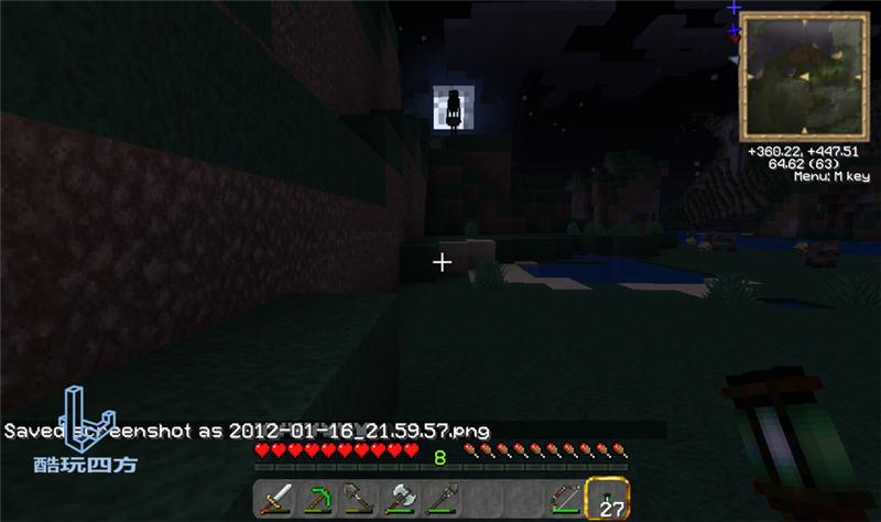 我的世界红色湖泊,我的世界不小心发现心形湖泊