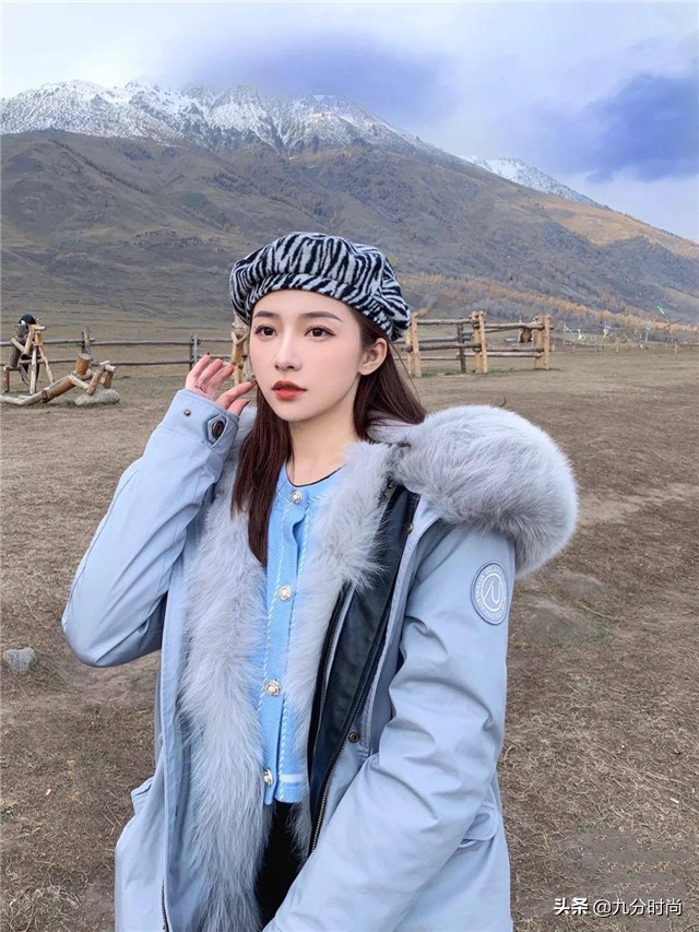 女人的品味时尚,时尚洋气毛呢帽