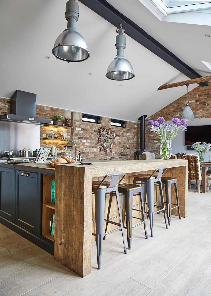 45平房间隔断最简单最实惠的方法,5年后最流行的厨房隔断客厅设计