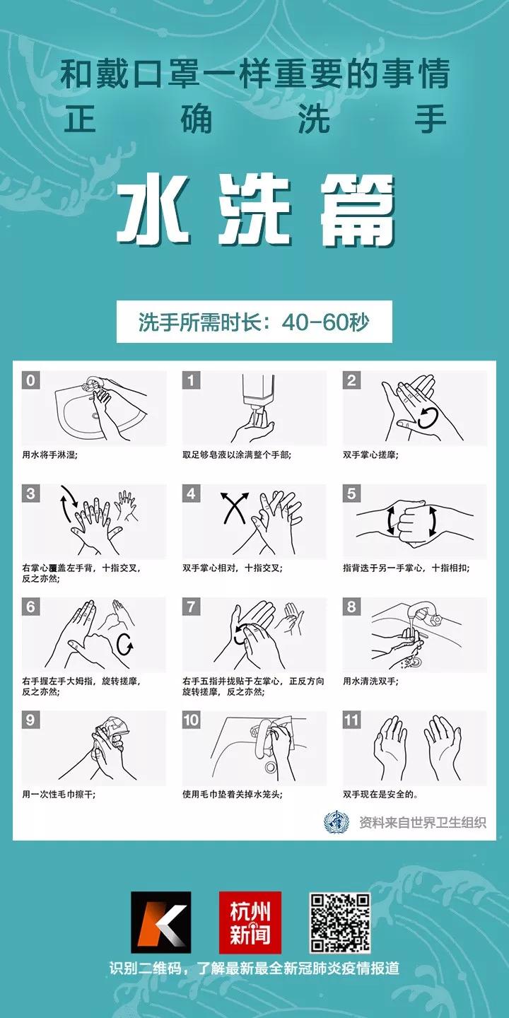 洗手有时比戴口罩还重要！在武汉前线的国家级专家发来重要提醒