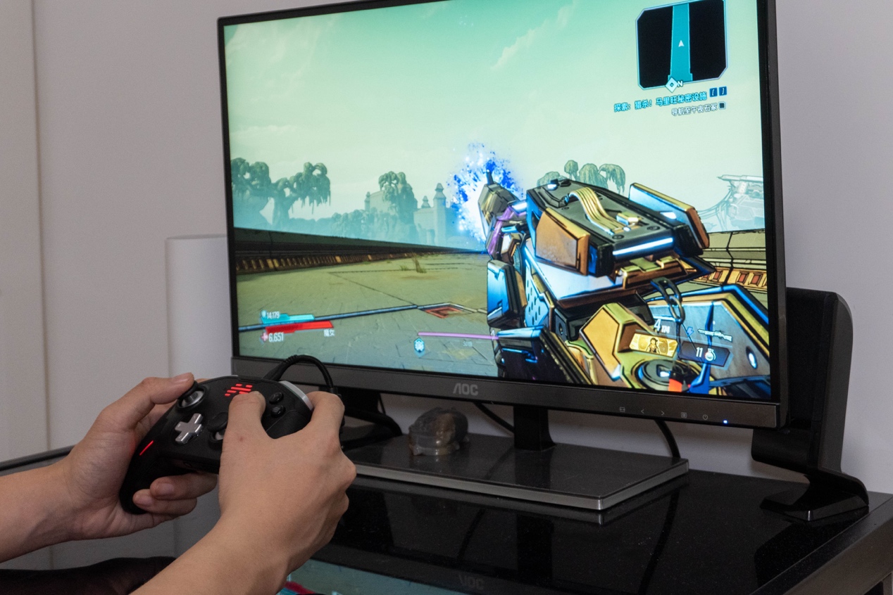 不负精英之名北通宙斯精英版手柄,北通宙斯精英手柄体感瞄准