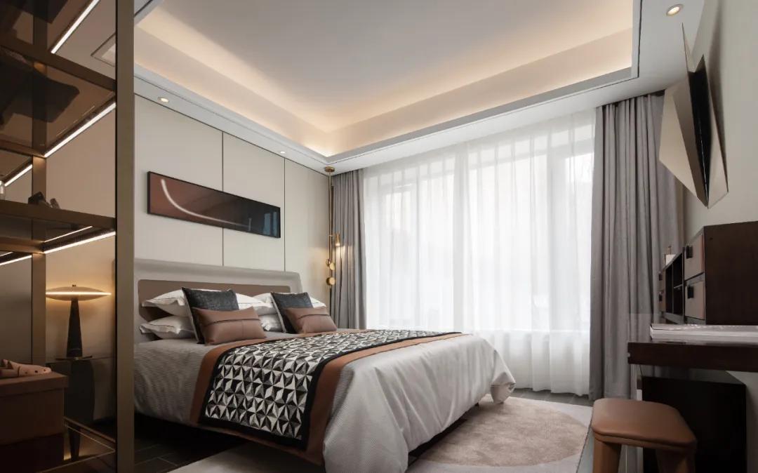 轻奢新中式家居风让生活更精致,轻奢风元素家具软装