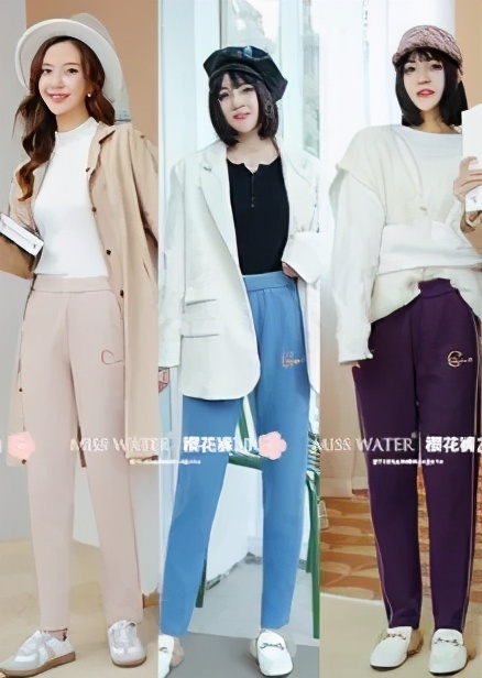 梨形身材穿爆火的大裤腿裤子,梨形身材阔腿裤版型选择