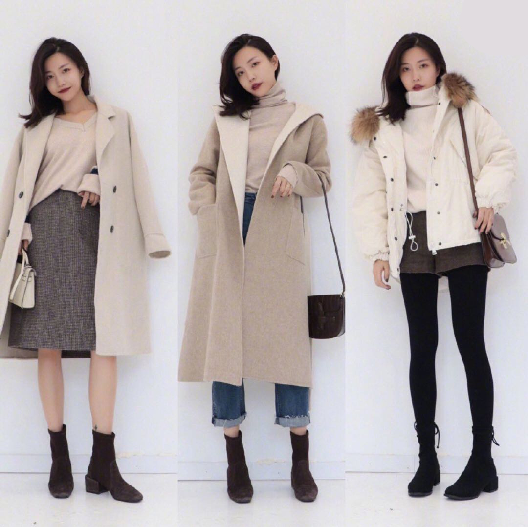 简约高级时髦的秋冬穿搭,秋冬极简风穿搭好看又日常