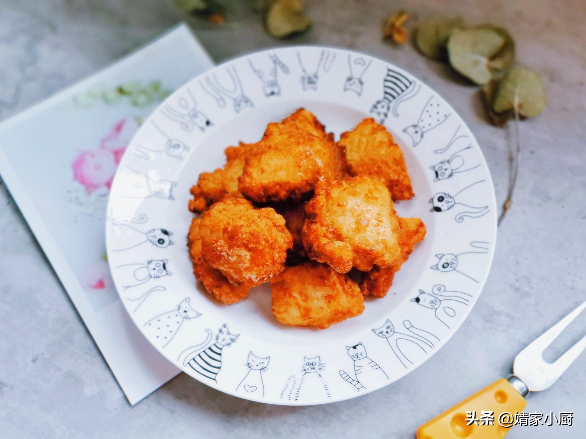 酥脆炸鸡块做法,儿童在家做炸鸡