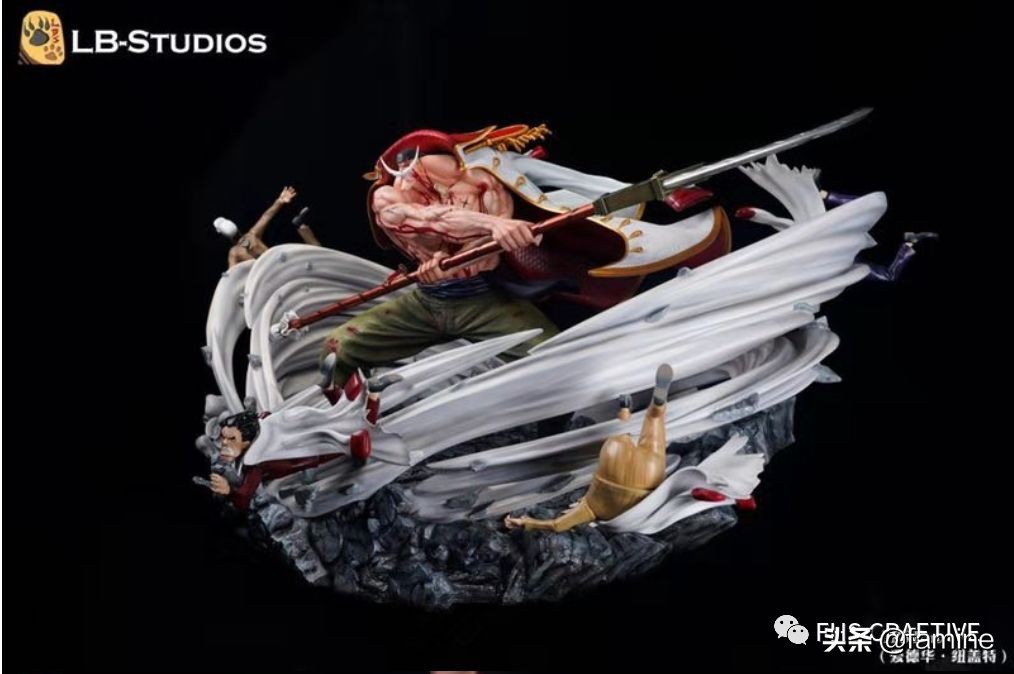 海贼王布鲁克模玩图鉴,海贼王白胡子模玩