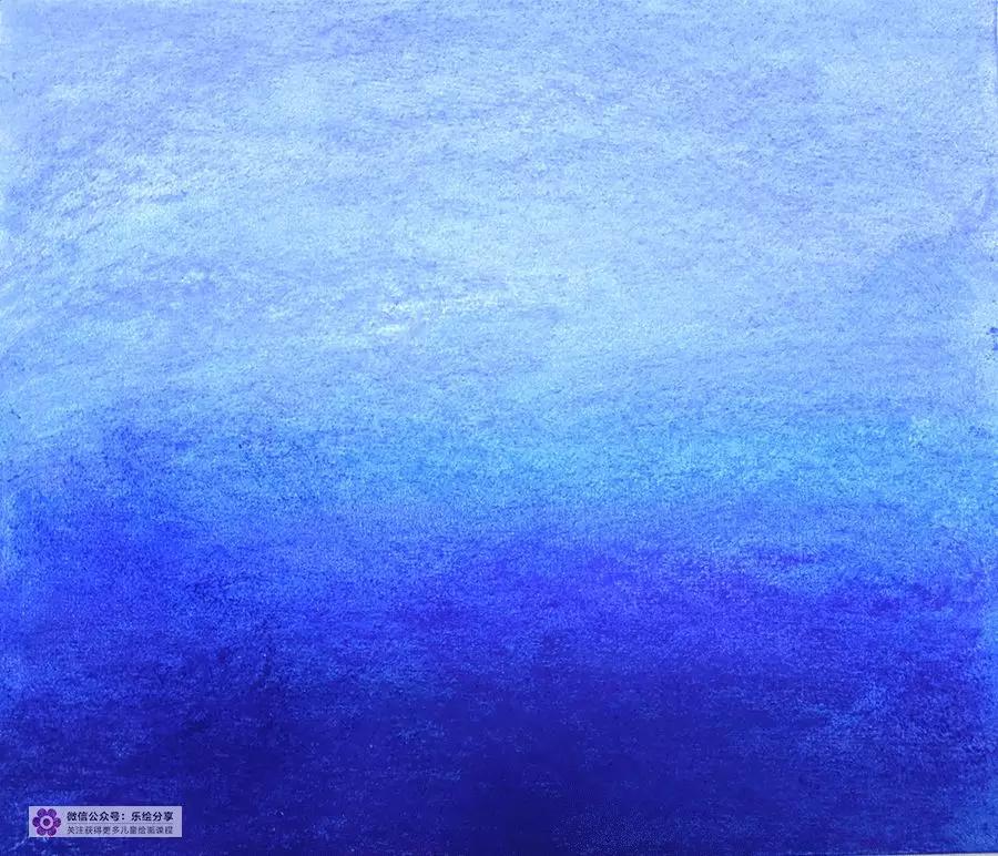 水粉点画法风景图片,水粉点画法风景