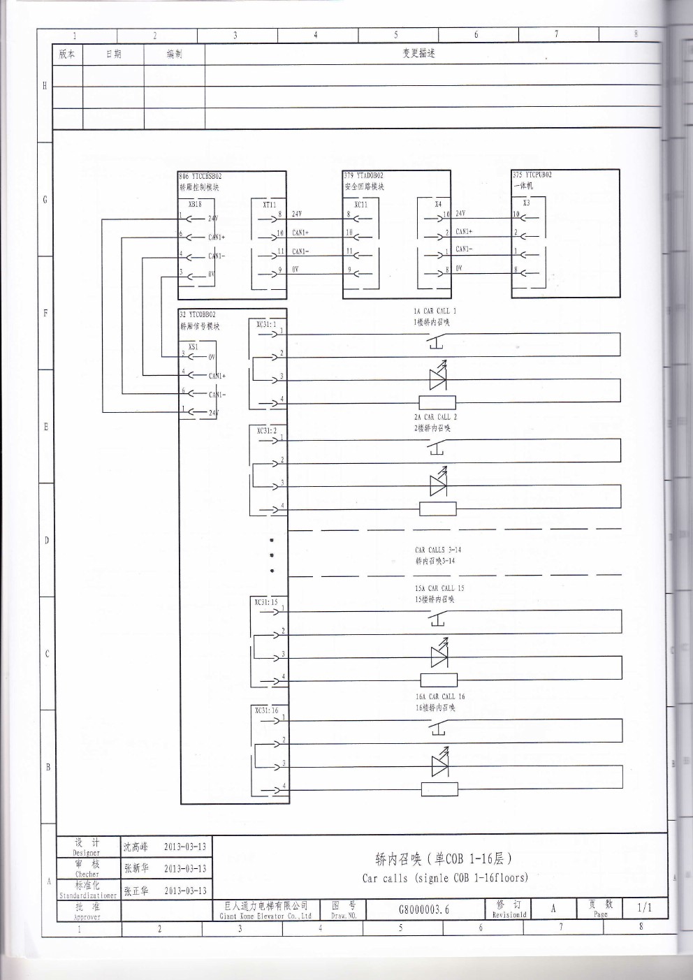 巨通gf21货梯维修手册,迅达货梯电气原理图
